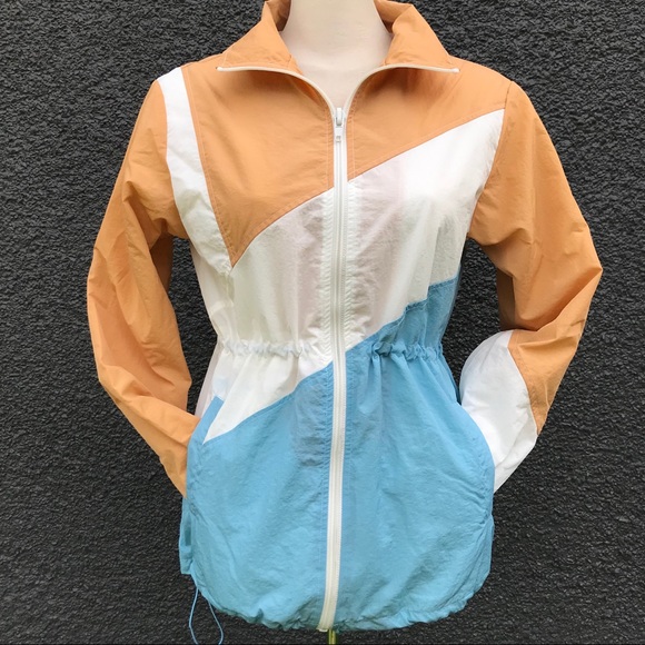 Urban Outfitters Jackets & Blazers - SOLD UO Austen Colourblock Windbreaker Jacket